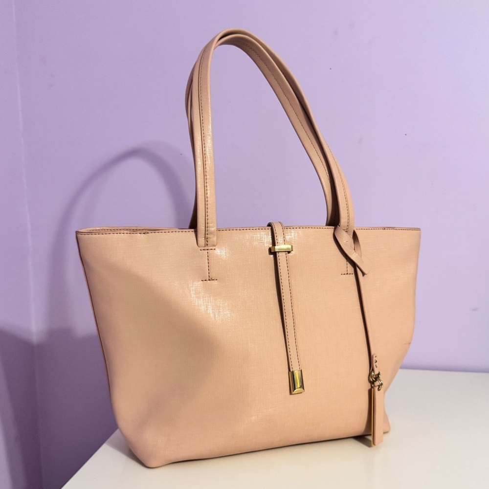 Vince Camuto Blush Pink Work Tote Bag